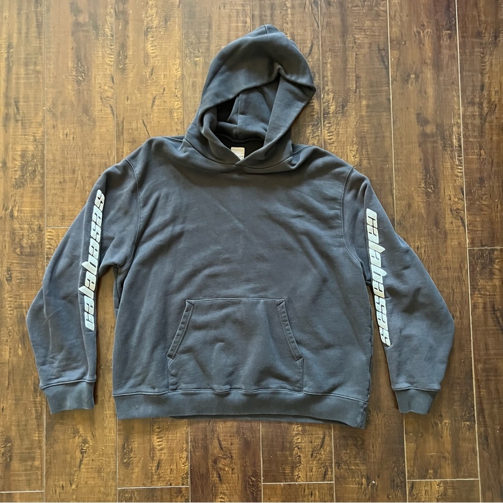 Yeezy Season 6 Embroidered Calabasas Hoodie Size L